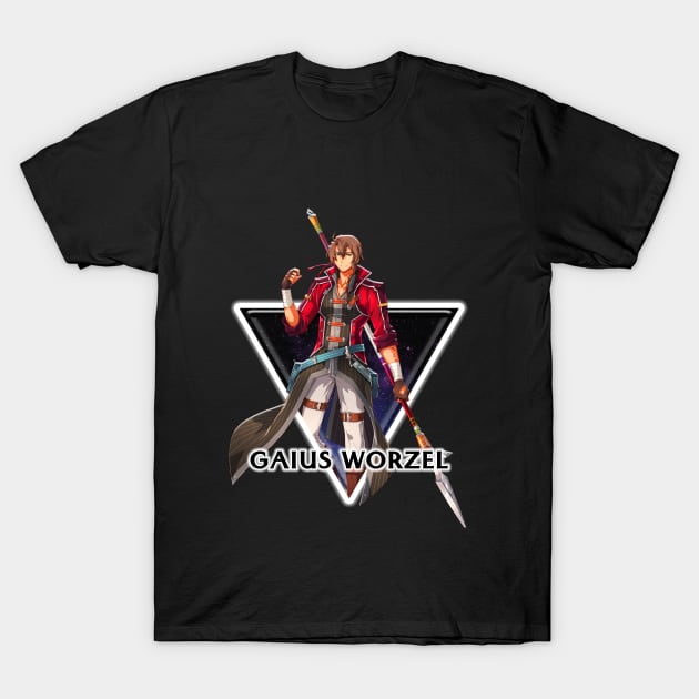 Trails of Cold Steel - Gaius Worzel T-Shirt by RayyaShop